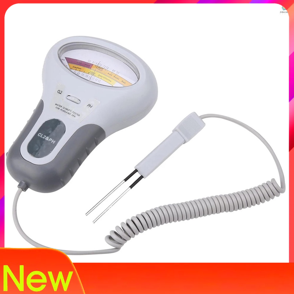 Máy Đo Độ PH & Clo CL2 2 Trong 1 Kỹ Thuật Số Giá Thấp Nhất Pc102 Cho Bể bơi Spa