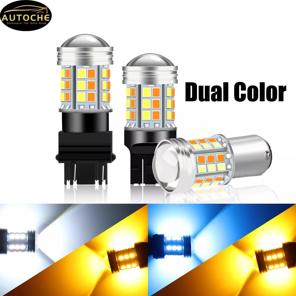 Bóng Đèn Led T20 7443 W21 / 5W 1157 BAY15D P21 / 5W Led T25 3157 P27 / 7W Dành Cho Ô Tô
