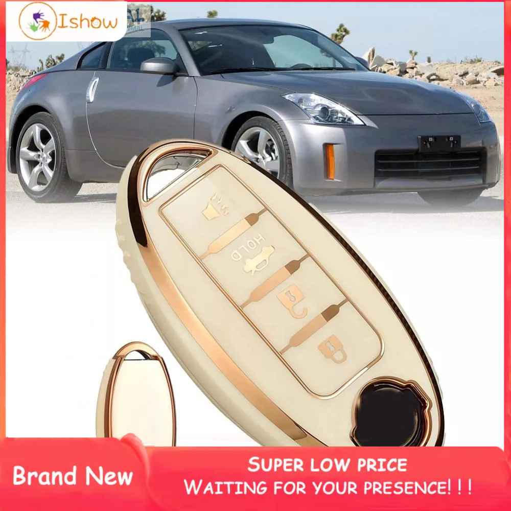 Remote Car Key Fob Case Cover 4 Buttons For Infiniti For Nissan Replacement