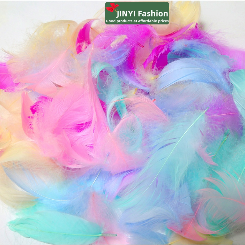 1 Gói 100 Chiếc Bóng Bay Lông Vũ Macaron Trang Trí Tiệc Sinh Nhật Lễ Hội