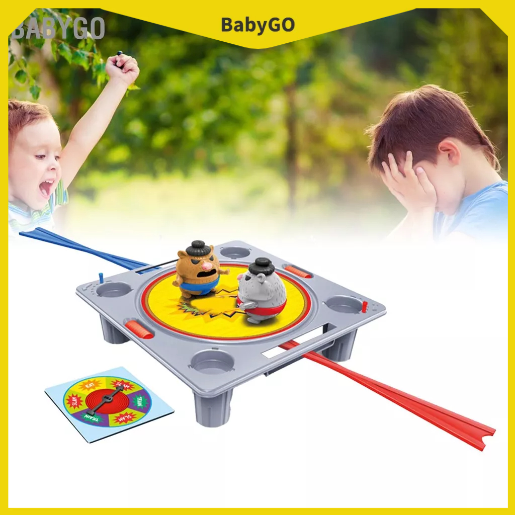 BabyGo Hình Thú Đồ Chơi Từ Tính Sumo Dạng Nhựa Vị Trẻ Em Giáo Dục Cho Gia Đình Tại Nhà