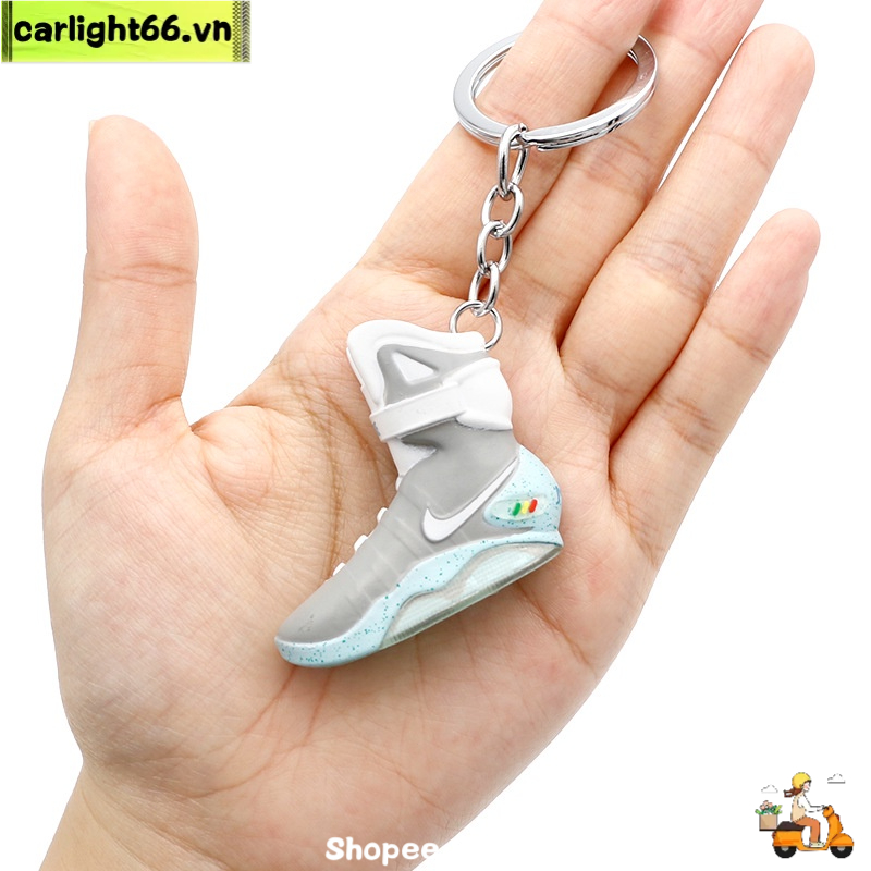 Móc Khóa Hình Đôi Giày Thể Thao 3D Phát Quang Độc Đáo/Mô Hình Giày Sneaker Mini