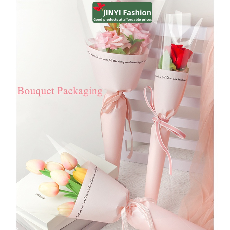 Cuộn Giấy Gói Hoa Hồng 30*51cm Trong Suốt