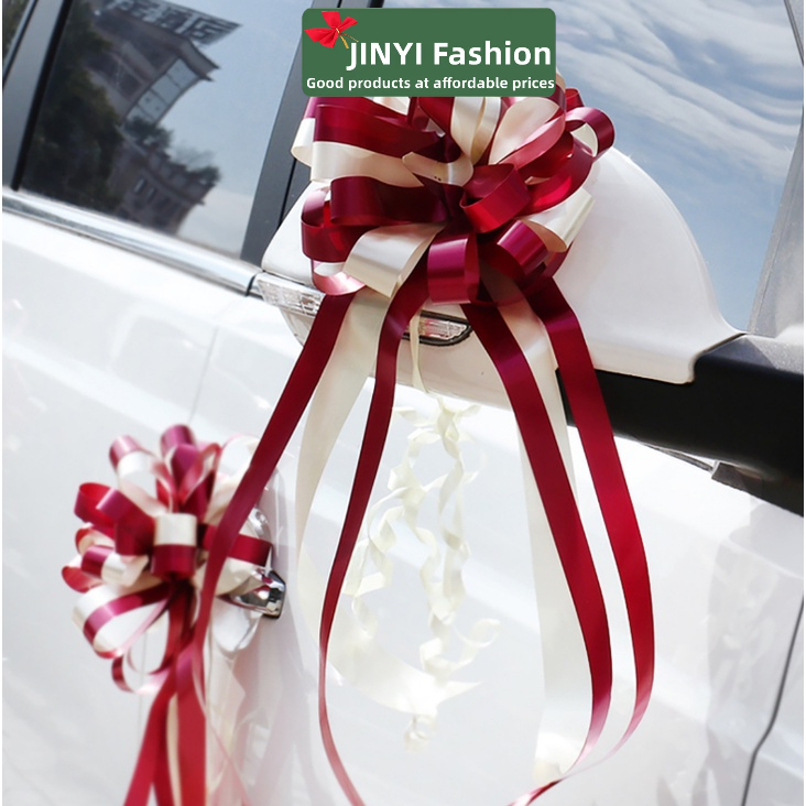 1 Dây Ruy Băng Thắt Nơ Hoa Trang Trí Nhà Cửa/Xe Hơi/Tải Làm Quà Tặng DIY