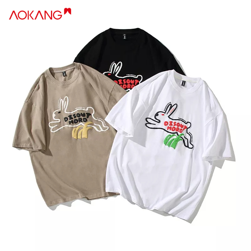 Áo Thun Tay Ngắn Dáng Rộng Phong Cách Nhật Bản Thời Trang Mùa Hè Cho Nam