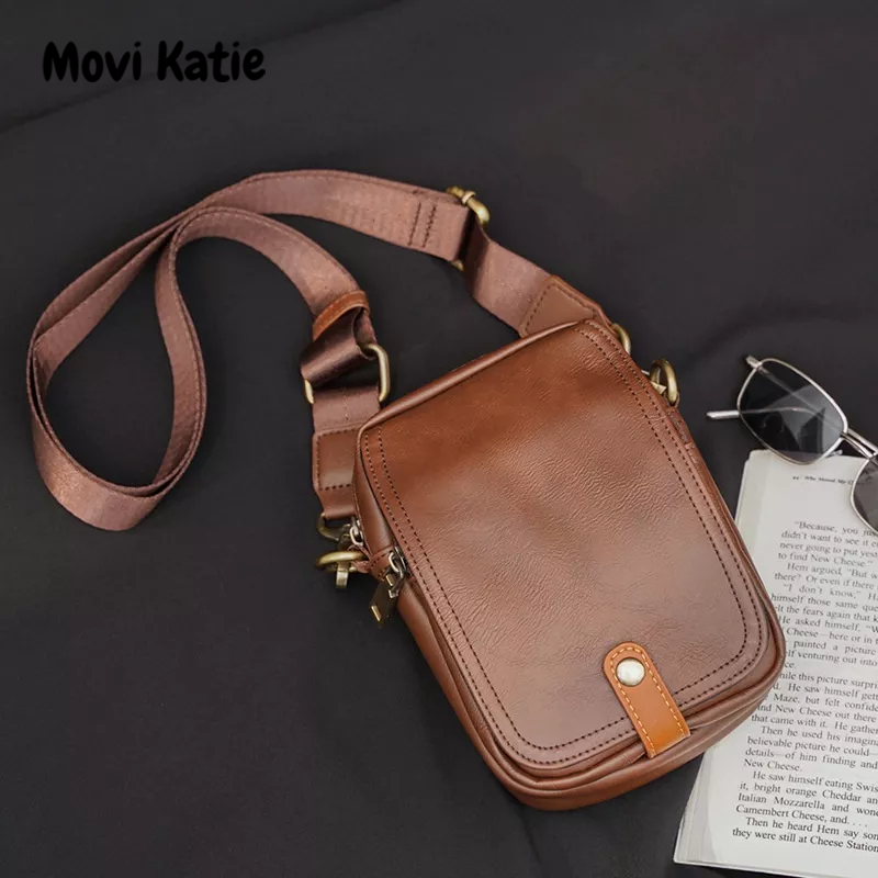 Movi Katie Túi Đeo Chéo Thể Thao Đựng Điện Thoại Thiết Kế Nhỏ Gọn Giản Dị Phong Cách Hàn Quốc Dành Cho Nam