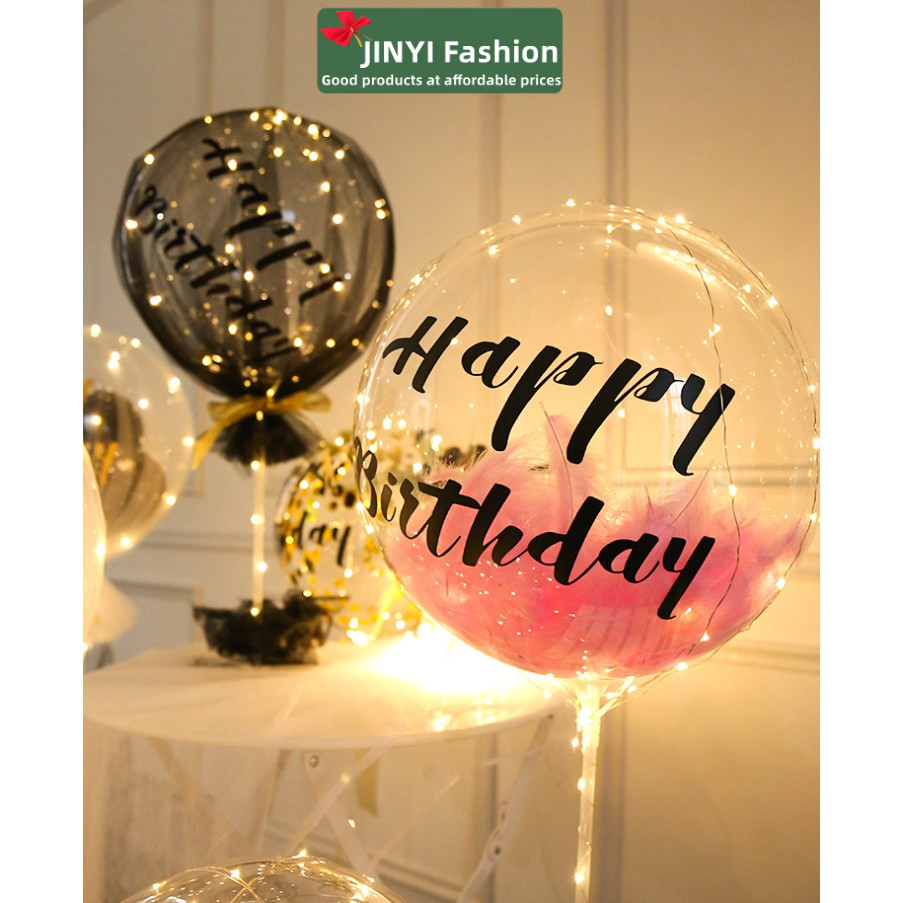 1 Nhãn Dán Trang Trí Sinh Nhật Cỡ Nhỏ 5-20 Inch Bobo