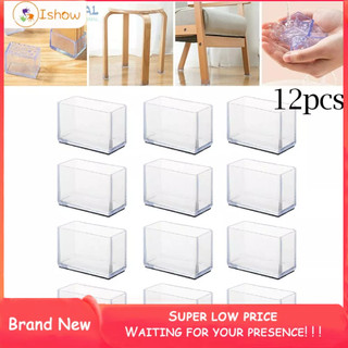 12 Miếng Bọc Chân Bàn Ghế Bằng Cao Su Silicon