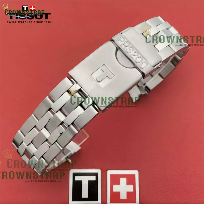 Dây Đeo Thép 19MM Cho Đồng Hồ Thông Minh Tissot 1853PRS200 original T067 19MM067417Vòng Đeo Tay Bằng Thép Không Gỉ