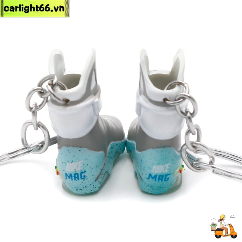 Móc Khóa Hình Đôi Giày Thể Thao 3D Phát Quang Độc Đáo/Mô Hình Giày Sneaker Mini