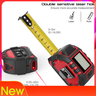 Thước dây nivo đo laser đa tiện dụng tia ngang dọc 40cm