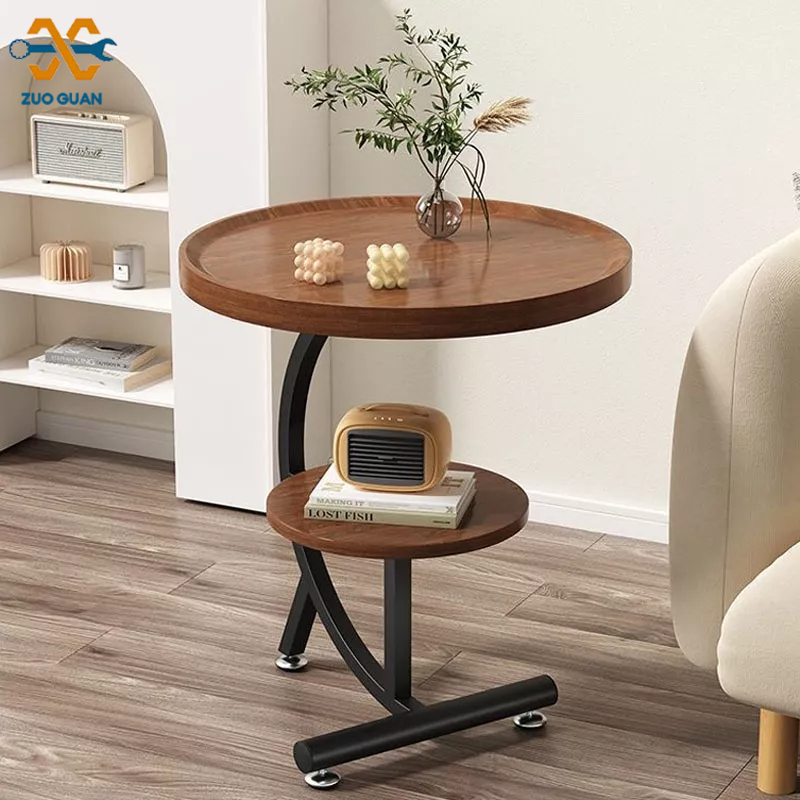 Bàn tròn ZUOGUAN mini đơn giản trang trí phòng khách ban công
