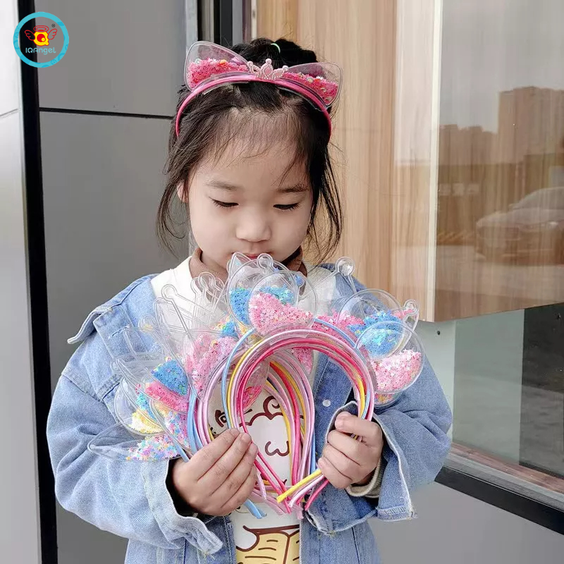 IQ Angel  Cài Tóc Hình Tai Mèo Dễ Thương Cho Bé Gái