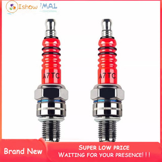 Bugi đánh lửa 3 điện cực A7TC chuyên dụng dành cho xe máy 50CC-150CC