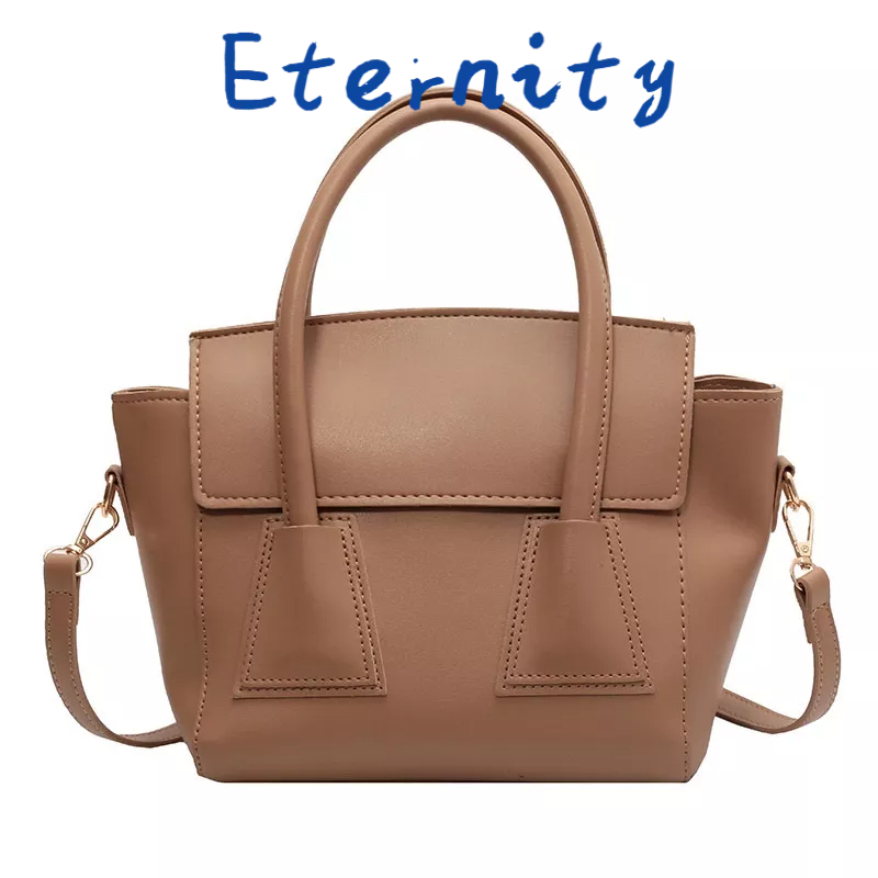 Túi tote Đeo Chéo Một Bên Vai Mùa Đông Đơn Giản Cổ Điển Phong Cách Hàn Quốc Mới Màu Trơn niche Phổ Biến