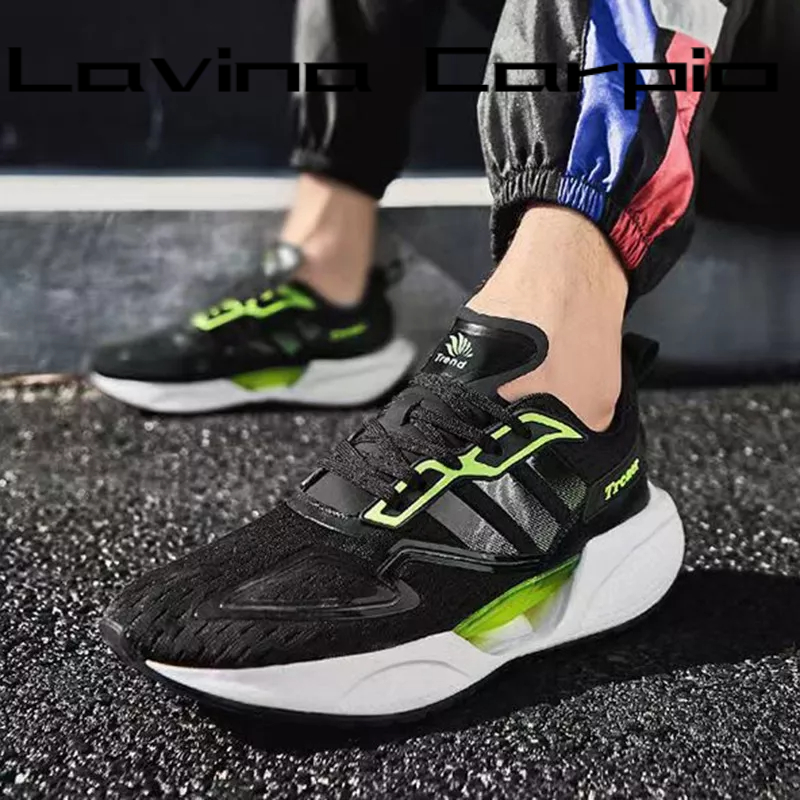 Giày thể thao LAVINA CARPIO phối lưới thoáng khí siêu nhẹ thời trang cao cấp cho nam
