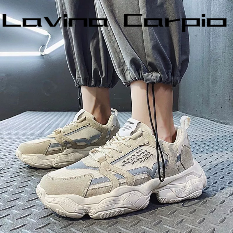 Giày Thể Thao Lavina Carpio Đế Mềm Phối Lưới Thoáng Khí Trọng Lượng Nhẹ Thời Trang Cho Nam