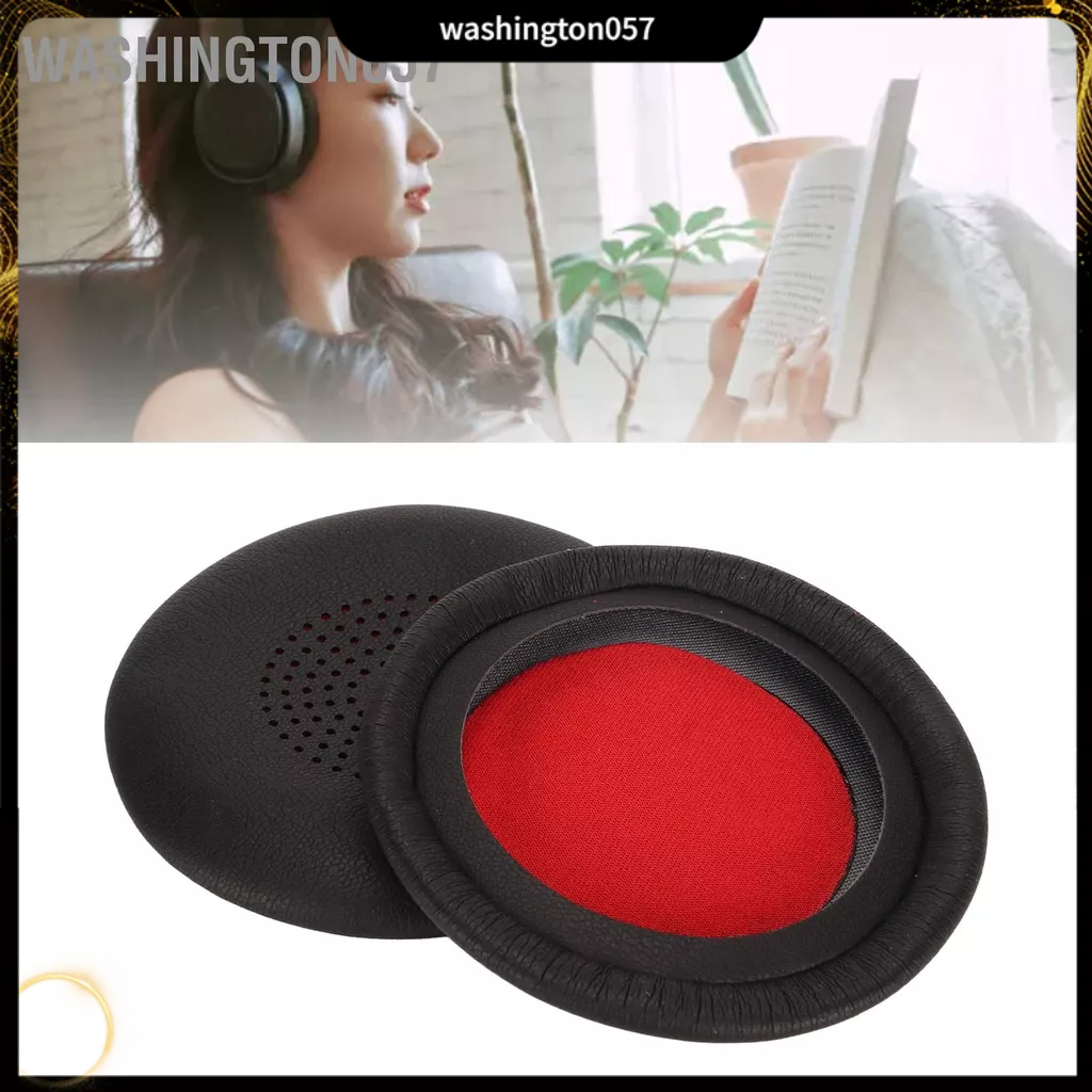 Washington057 Tai Nghe Miếng Đệm Cách Nhiệt Tiếng Ồn Giả Da Dày Mềm Mại Thoáng Khí Thay Thế Cho PLANTICS B825