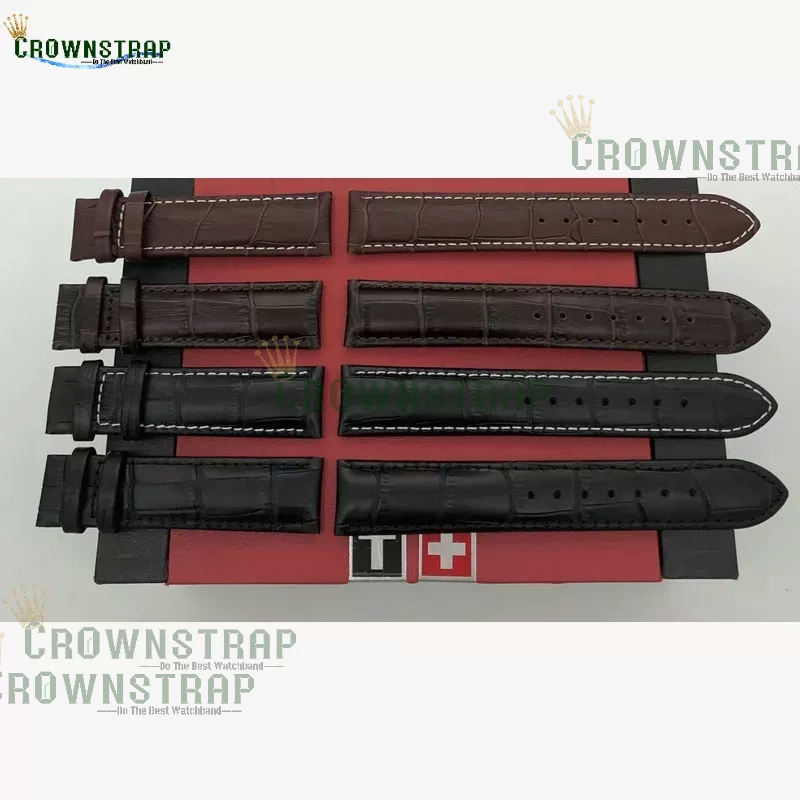 Bộ Chuyển Đổi Cho Tissot 1853 Leroc T41 T049410 Dây Da Đồng Hồ Đeo Tay 19mm T014 T055 T065 T006