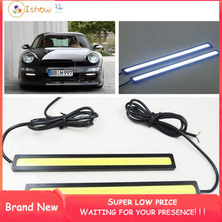 Bộ 2 đèn LED 12V siêu chiếu sáng chống thấm nước chống sương mù cho xe hơi