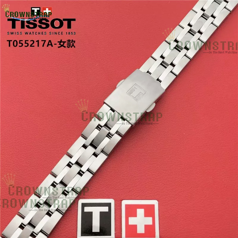 Dây Đồng Hồ Đeo Tay Thép Cao Cấp Cho 1853 Tissot Plc200 T055055410A T055427A T055417Một Dây Đeo Thép Nguyên Bản