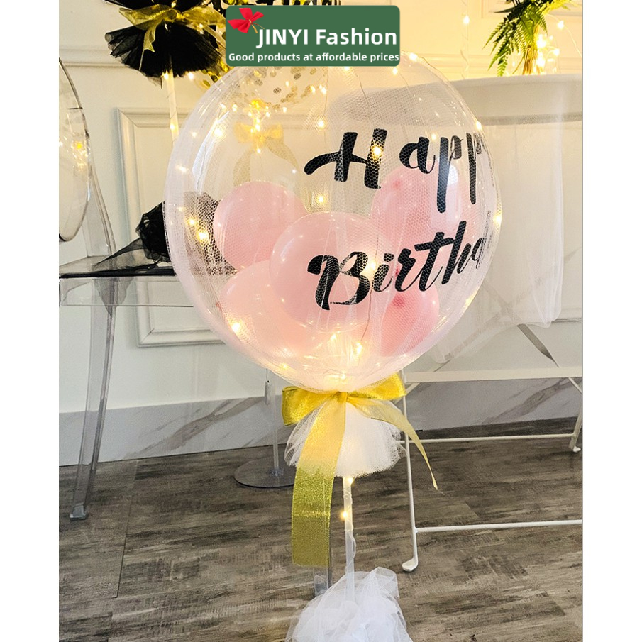 1 Nhãn Dán Trang Trí Sinh Nhật Cỡ Nhỏ 5-20 Inch Bobo