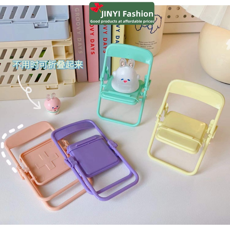 Giá Đỡ Điện Thoại Di Động Hình Ghế Ngồi macaron Dễ Thương Trang Trí Nhà Cửa