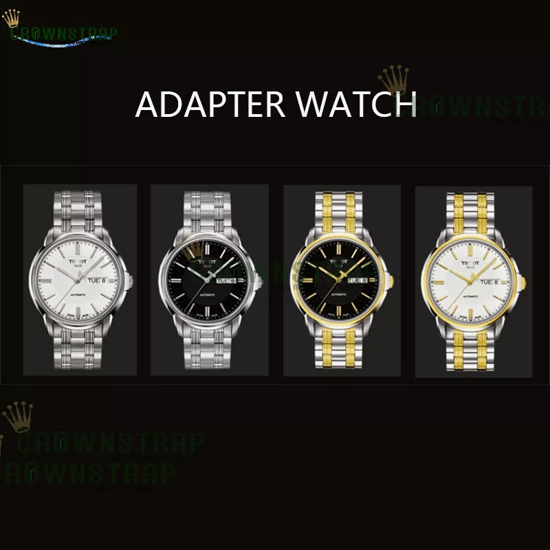 Bộ Chuyển Đổi Cho Tissot 1853 Leroc T41 T049410 Dây Da Đồng Hồ Đeo Tay 19mm T014 T055 T065 T006