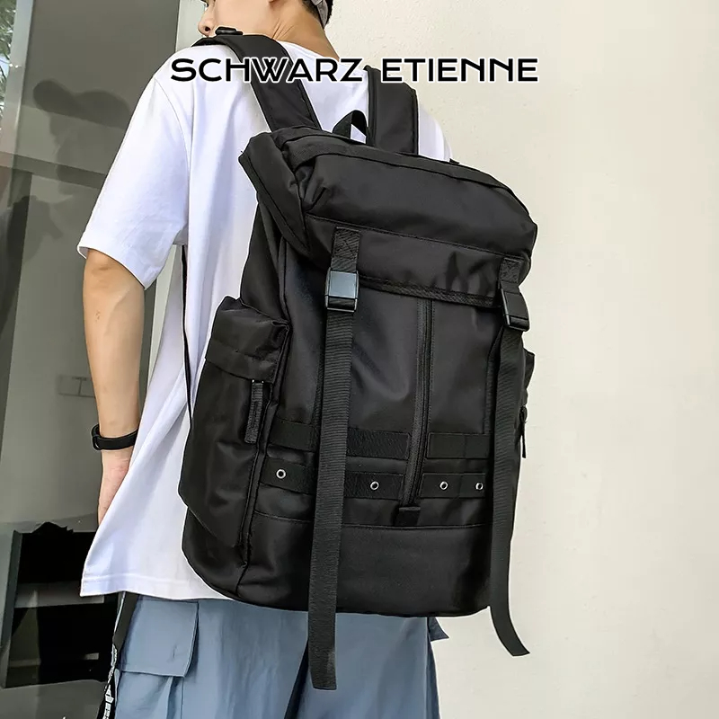 Schwarz ETIENNE Ba Lô Đựng Máy Tính Đi Du Lịch Phiên Bản Mới Hàn Quốc Thiết Kế Giải Trí Cá Tính Quyến Rũ Cho Nam Và Nữ