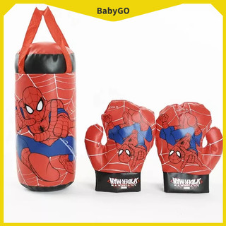 ● Bộ đấm bốc trẻ em kèm găng tay- Bộ dụng cụ tập Boxing kèm 2 găng tay cho bé