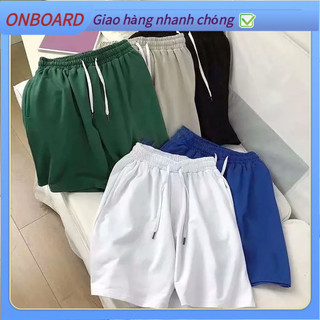 * Quần short nam essential chất umi thể thao mặc thoáng mát phong cách thể thao OnBoard B.