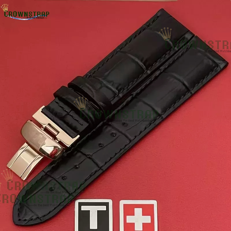 Bộ Chuyển Đổi Cho Tissot 1853 Leroc T41 T049410 Dây Da Đồng Hồ Đeo Tay 19mm T014 T055 T065