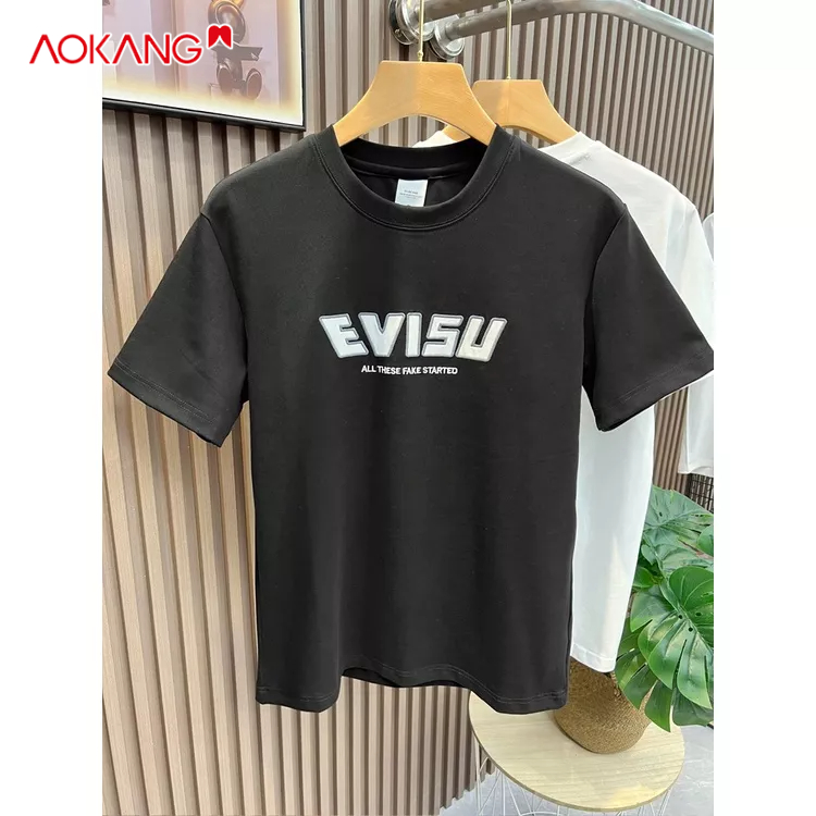 Áo Thun Tay Ngắn Cổ Tròn In Họa Tiết Thời Trang Mùa Hè Cho Nam