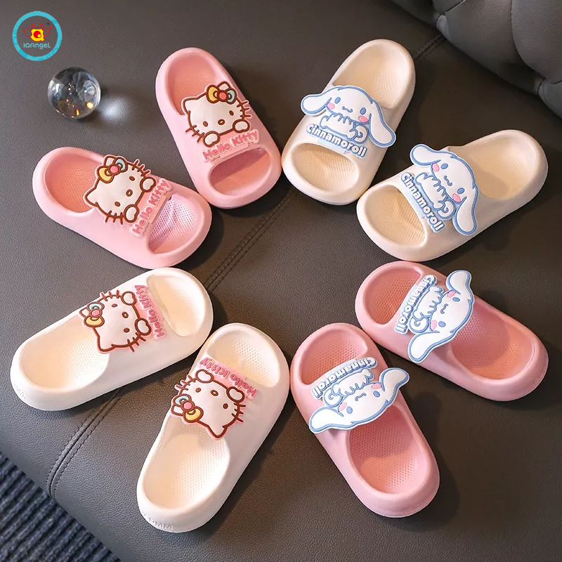 Dép đi trong nhà IQ ANGEL dễ thương thời trang cho bé gái