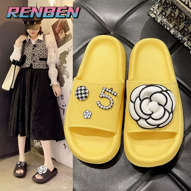 Renben Dép Đi Trong Nhà Đế Mềm Dày Dặn Thoải Mái Dành Cho Cặp Đôi