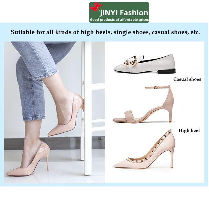 2 Pcs / 1 Set Cặp Miếng Lót Giày 4D Dày Dặn Chống Rơi Cho Nam Nữ