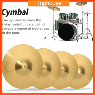Chũm chọe trống jazz tiêu chuẩn chũm chọe trống hợp kim 8in/10in/12in/14in