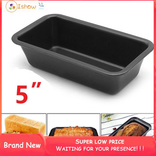 1x Non-stick Toast Bread Cake Baking Mold Loaf Black Bakeware Pan Mould Kitchen Tool Small