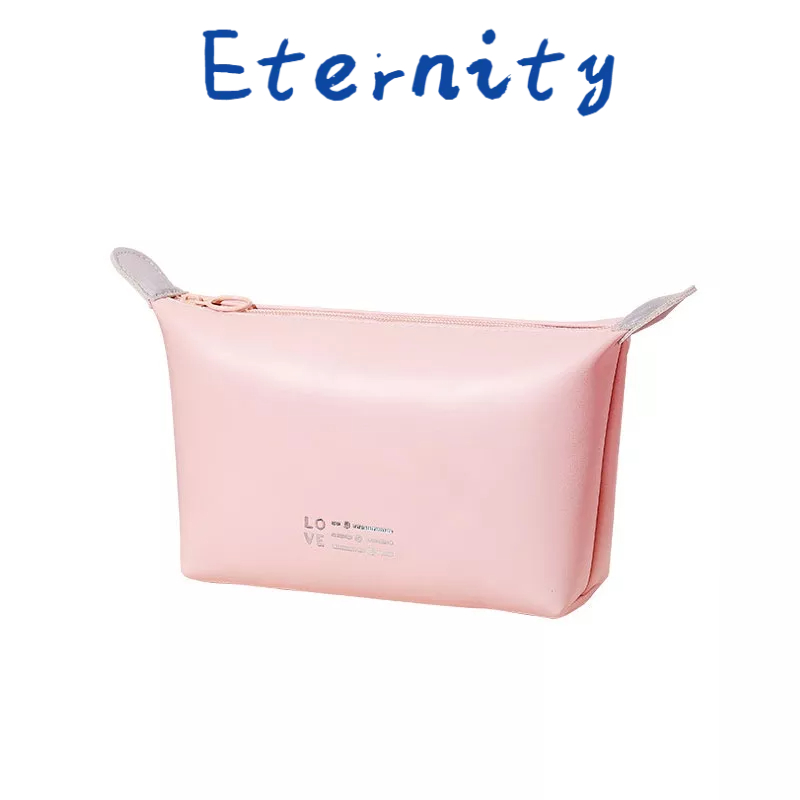 Túi Đựng Mỹ Phẩm Họa Tiết Nhịp Tim Mới Không Thấm Nước Tiện Lợi