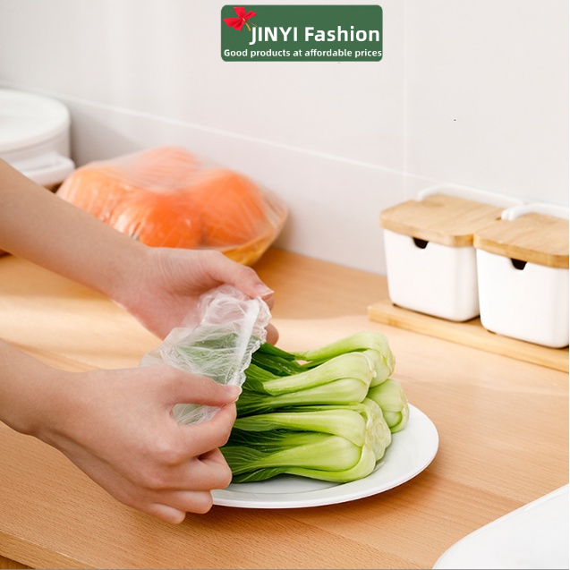 Set 50 Màng Bọc Thực Phẩm Bằng Nhựa Co Giãn Đa Năng Phân Hủy Được Ốp