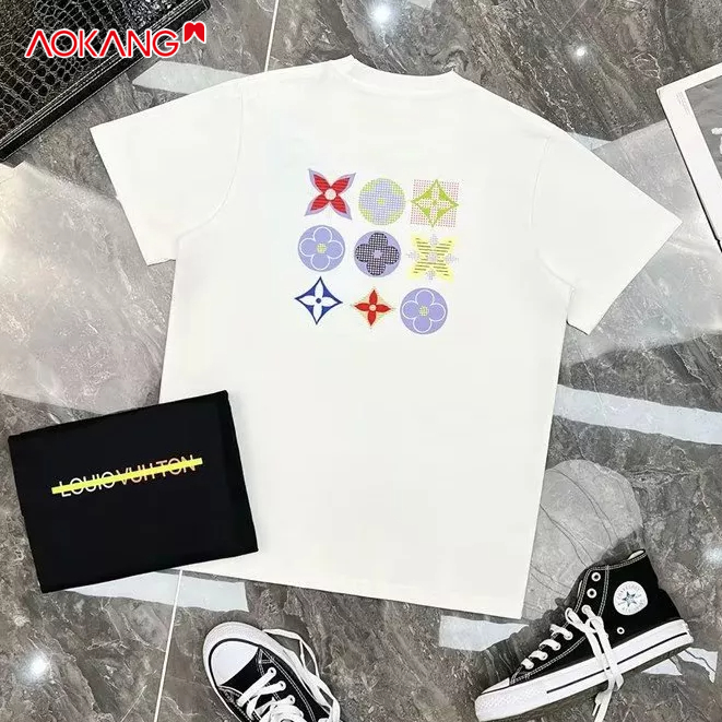 Áo Thun Tay Ngắn Cổ Tròn In Họa Tiết Thời Trang Mùa Hè Cho Nam