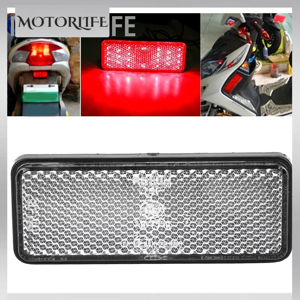 Motorlife Đèn LED phản quang xe máy đa năng hậu cảnh báo rẽ