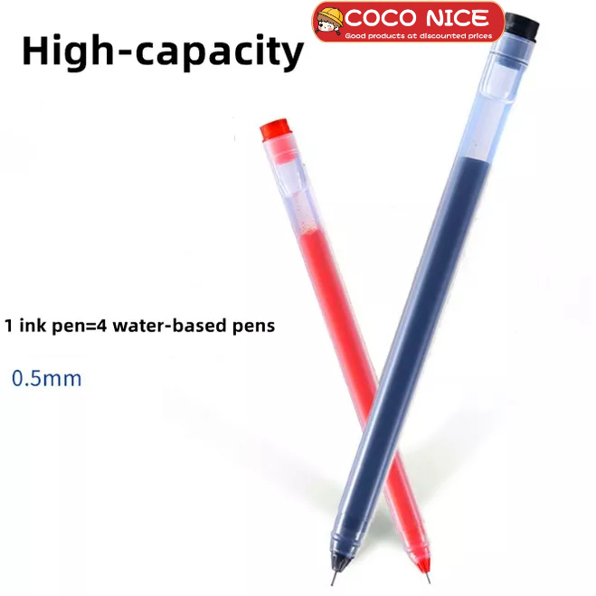 Bút Mực gel Ngòi 0.5mm Họa Tiết Sợi carbon Đen / Đỏ / Xanh