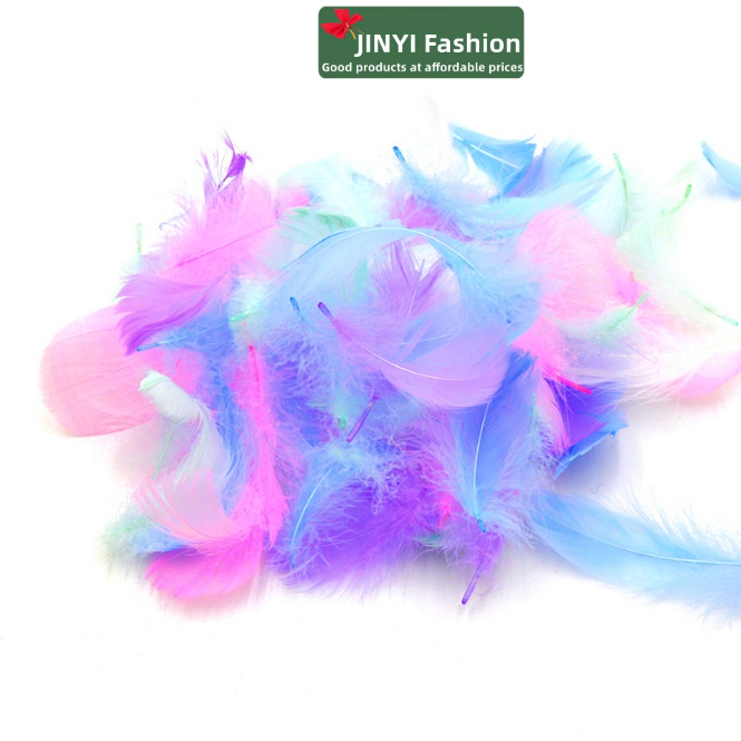 1 Gói 100 Chiếc Bóng Bay Lông Vũ Macaron Trang Trí Tiệc Sinh Nhật Lễ Hội