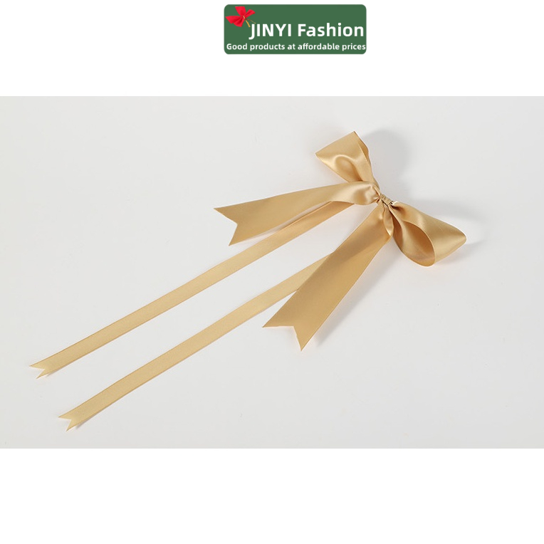 Cuộn Dây Ruy Băng Vàng Dài 22M*0.6/1.5/2.5/4Cm Trang Trí Hộp Quà Cưới