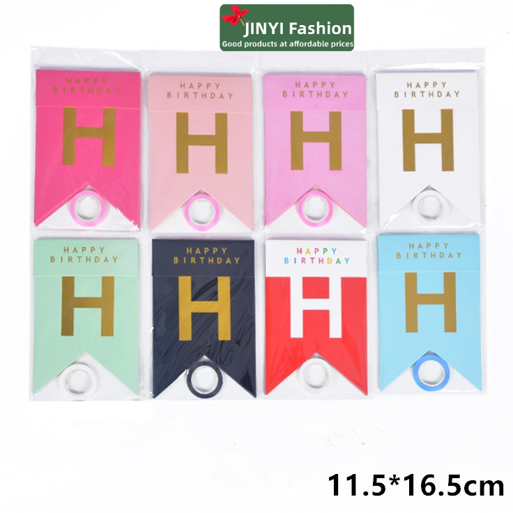 Dây Cờ Đuôi Cá Trang Trí Tiệc Sinh Nhật Độc Đáo