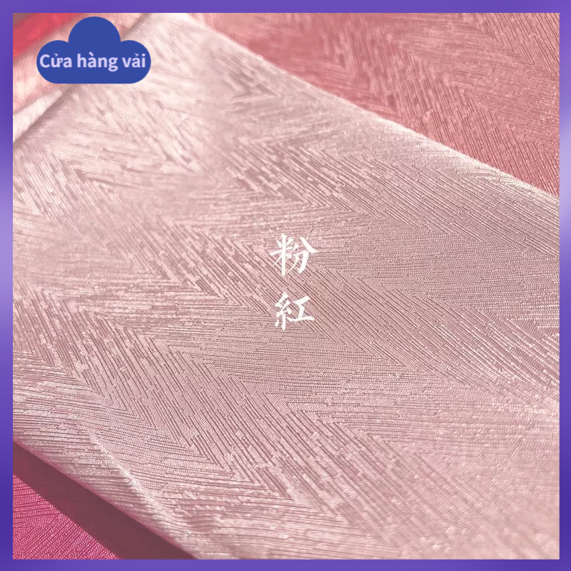 Vải Jacquard Mềm Mại Màu Trơn In Họa Tiết Xương Cá Cổ Điển Chất Lượng Cao