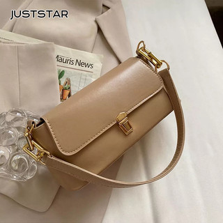 Túi xách da pu màu trơn phong cách retro thời trang cho nữ