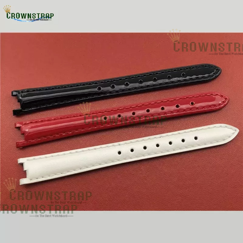 Dây Đeo Da 1853Trend Cho Đồng Hồ Tissot T094094210Dây Đeo Đồng Hồ Lấp Lánh 12mm Dành Cho Nữ