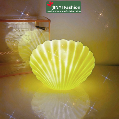 Bộ Hộp Đèn LED Ngủ Hình Vỏ Sò Ngọt Ngào Trang Trí Nhà Cửa